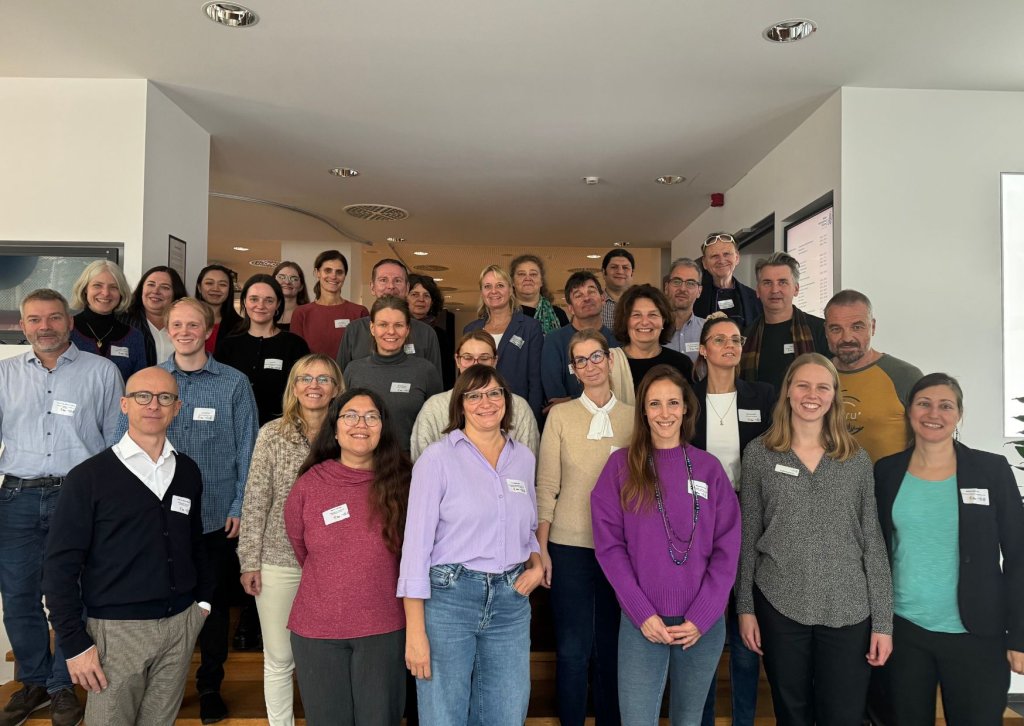 Gruppenbild der Teilnehmer*innen der ausgewählten Projekte BWS Stiftung ab 2024